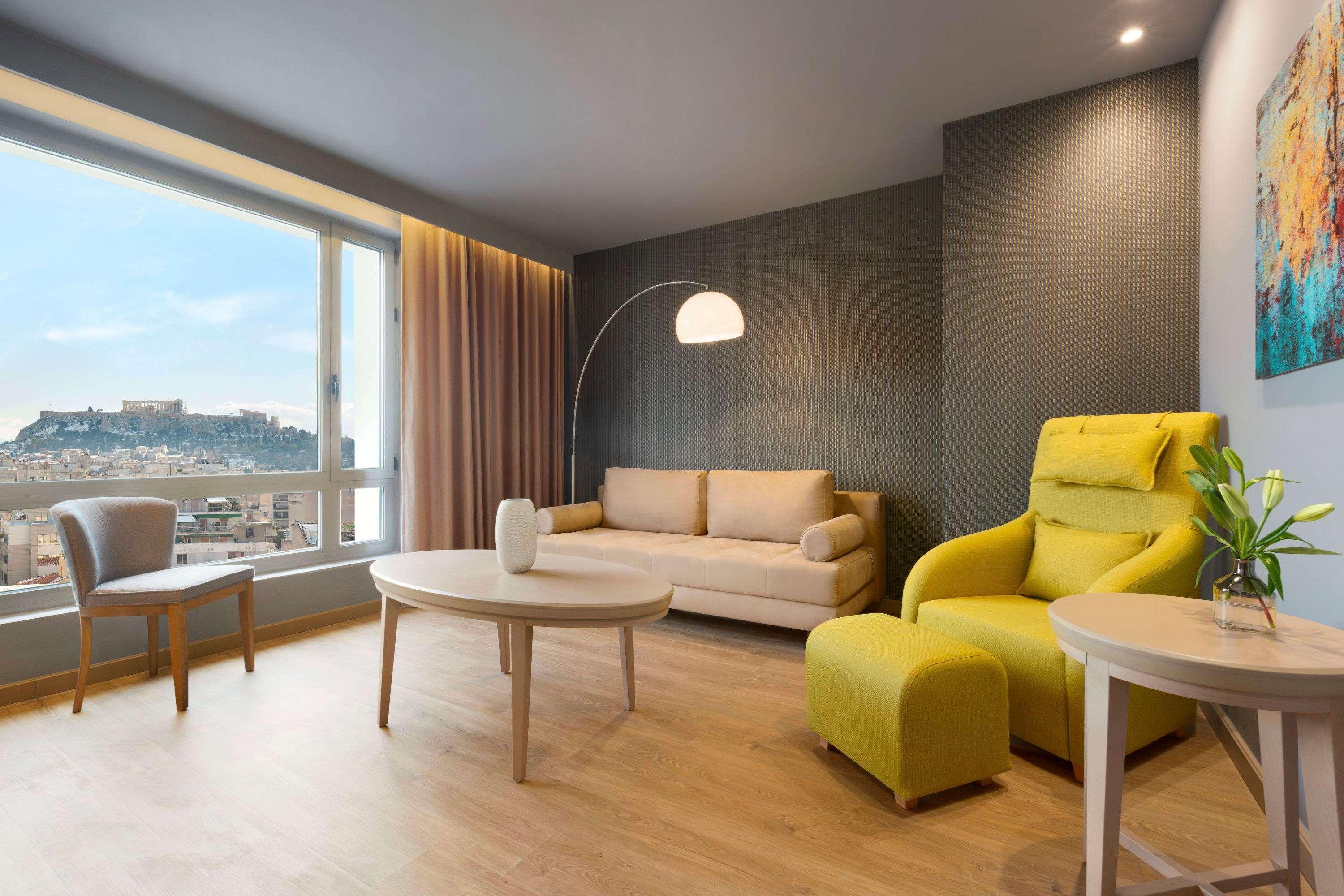 فندق ويندهام جراند أثينا المظهر الخارجي الصورة A living room